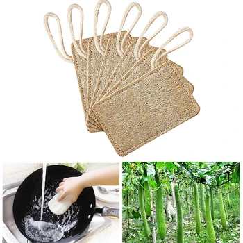 Natural Loofah Sponges Loofah Plant Fiber Kitchen Loofah Kitchen Cleaning Scouring Pad Biodegradable Dishes Dishwashing Sponge 
Natural Loofah Sponges Loofah Plant Fiber Kitchen Loofah Kitchen Cleaning Scouring Pad Biodegradable Dishes Dishwashing Sponge