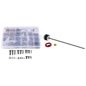 HOT-1Pcs 3D Printer 17Hs4401S 400Mm Length Motor & 1060Pcs M2 M3 M4 M5 Hexagon Socket Screw Set Carbon Steel Screw Bolt
HOT-1Pcs 3D Printer 17Hs4401S 400Mm Length Motor & 1060Pcs M2 M3 M4 M5 Hexagon Socket Screw Set Carbon Steel Screw Bolt