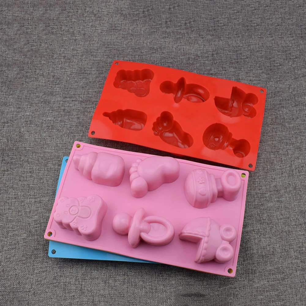 Infant Pacifier Silicone Cake Mold Chocolate Cake Decorating DIY Cookies Fondant Mould Baking Tools Baby Birthday Cake Decor
Infant Pacifier Silicone Cake Mold Chocolate Cake Decorating DIY Cookies Fondant Mould Baking Tools Baby Birthday Cake Decor