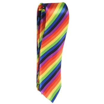Men Fashion Casual Skinny Slim Narrow Tie Formal Wedding Party Necktie, #19 (Rainbow color stripes)
Men Fashion Casual Skinny Slim Narrow Tie Formal Wedding Party Necktie, #19 (Rainbow color stripes)