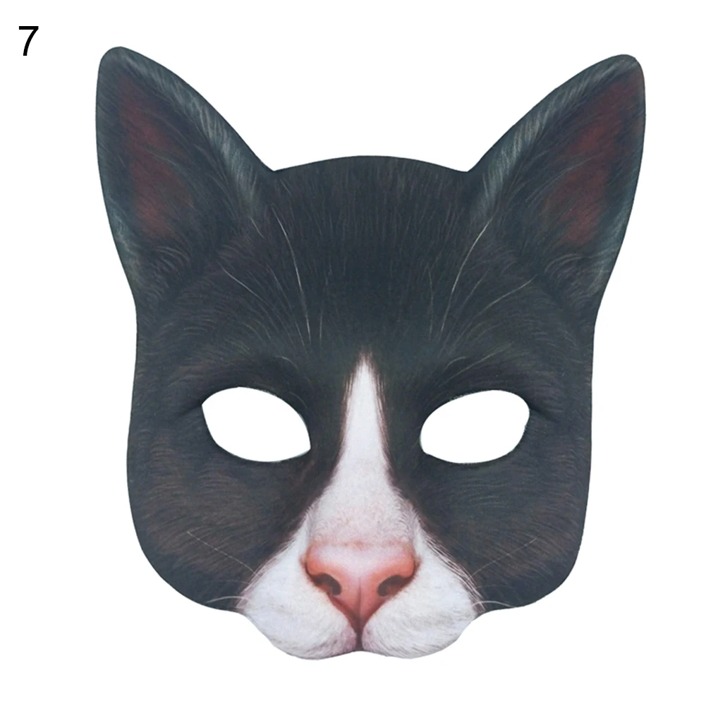 Полушлем маска кошки Katzenmaske  24902421001 - Orion - Открытые, с прорезями для глаз - Купить