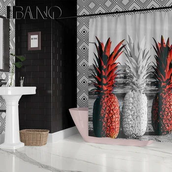 IBANO Pineapple INS Shower Curtain Waterproof Polyester Fabric Bath Curtain For The Bathroom 40x60cm Floor Mat 
IBANO Pineapple INS Shower Curtain Waterproof Polyester Fabric Bath Curtain For The Bathroom 40x60cm Floor Mat