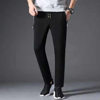 2020 autumn and winter new men's pants loose straight sports long pants drawstring lace elastic waist casual pants men
2020 autumn and winter new men's pants loose straight sports long pants drawstring lace elastic waist casual pants men