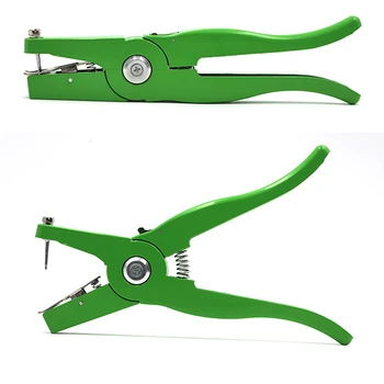 New Ear Tag Pliers Animal Ear Tag Green Metal ear thorn tongs Swine Cow Sheep Rabbit Identification Tool
New Ear Tag Pliers Animal Ear Tag Green Metal ear thorn tongs Swine Cow Sheep Rabbit Identification Tool