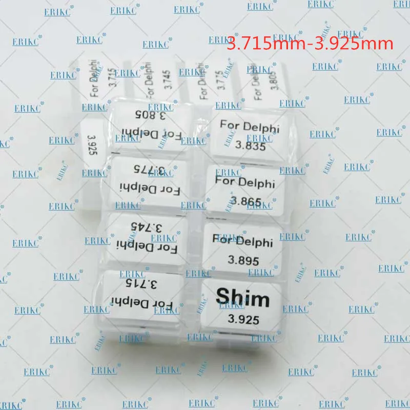 

80pcs /lot Profession Adjust Shims Kit Size 3.715mm-3.925mm E1023008 Common Rail Shim Injector Repair Shim for Delphi Series