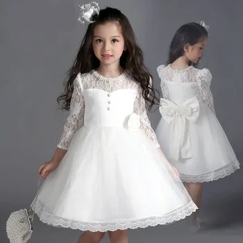 Kids Dresses for Girls Teenager Bridesmaid Elegant Princess Wedding White Lace Dress Vestido Party Formal Wear 8 10 12 14 Years
Kids Dresses for Girls Teenager Bridesmaid Elegant Princess Wedding White Lace Dress Vestido Party Formal Wear 8 10 12 14 Years