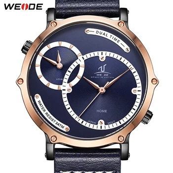 WEIDE Men 2020 Watch Regolio Masculino Leather Strap Watch Quartz Montre Hommbre Movement Complete Calendar Clock Military Watch
WEIDE Men 2020 Watch Regolio Masculino Leather Strap Watch Quartz Montre Hommbre Movement Complete Calendar Clock Military Watch