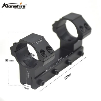 

Alonefire L3001 30mm Dual Ring 11mm Weaver Rail Dovetail Base Airsoft Rifle Shot gun Tactical lights Laser Sight Scope Mounts