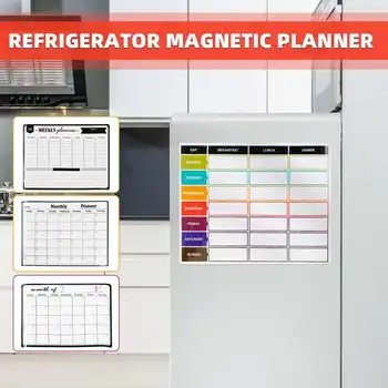 A3 Whiteboard Monthly Planner Magnetic Message Board Kitchen Daily Flexible Bulletin Memo Boards Fridge Magnet Drawing Calendar
A3 Whiteboard Monthly Planner Magnetic Message Board Kitchen Daily Flexible Bulletin Memo Boards Fridge Magnet Drawing Calendar