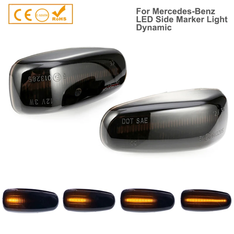 For Mercedes BENZ W210 W202 W208 R170 Vito W638 Led Dynamic Side Marker Turn Signal Light Sequential Blinker Light
For Mercedes BENZ W210 W202 W208 R170 Vito W638 Led Dynamic Side Marker Turn Signal Light Sequential Blinker Light