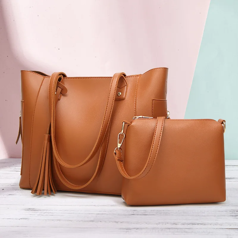 WOMEN'S Bag 2019 Fashion Handbag Shoulder Bag Tassels Bag New Style Two Piece Set
WOMEN'S Bag 2019 Fashion Handbag Shoulder Bag Tassels Bag New Style Two Piece Set