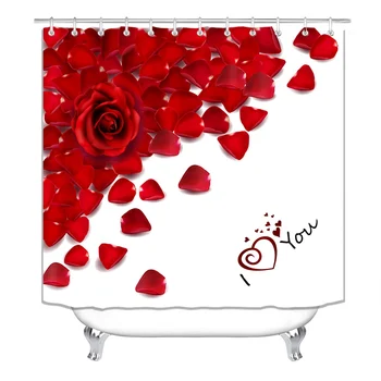 2020 Flower Shower Curtain Fabric Waterproof Shower Curtains Printing Romantic Bathroom Curtain Product Supplies Decoration
2020 Flower Shower Curtain Fabric Waterproof Shower Curtains Printing Romantic Bathroom Curtain Product Supplies Decoration