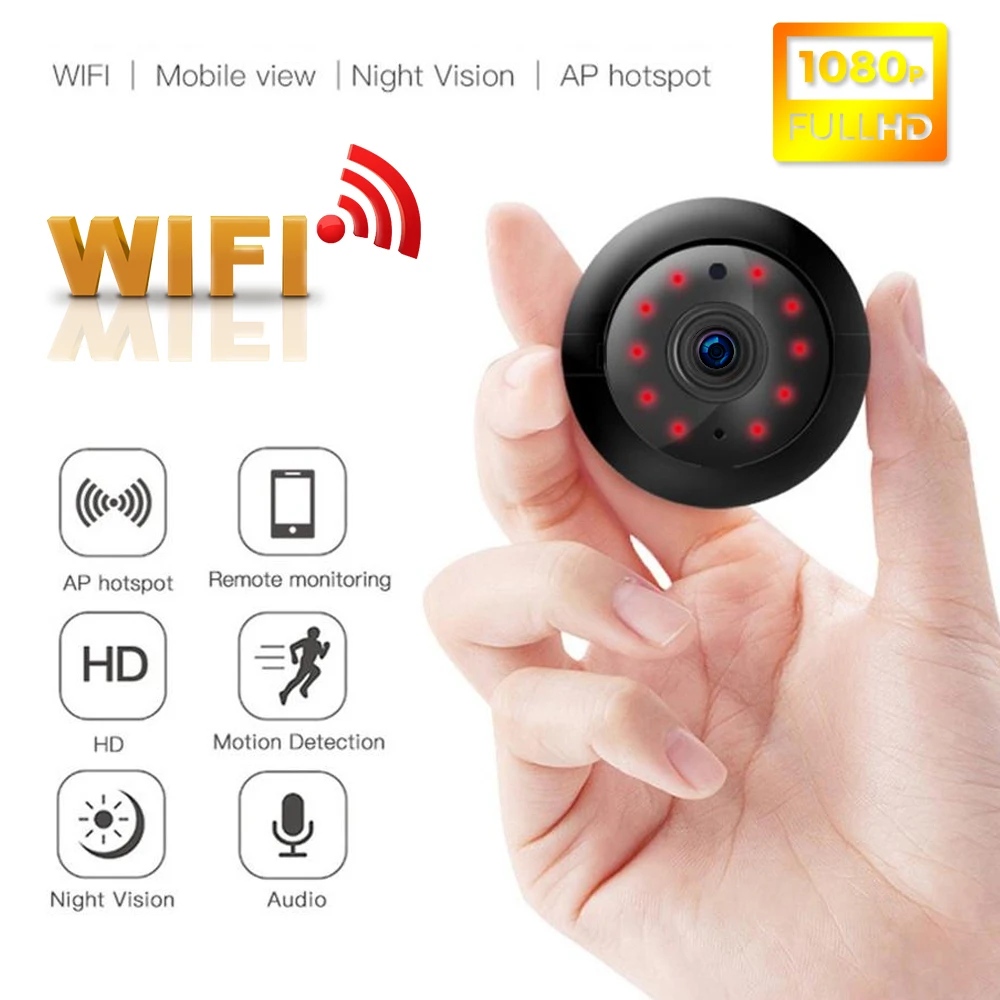 Person - Wifi IP Camera HD 1080P Wireless Indoor Camera Night Vision Two Way Detection Baby Monitor V380 Audio Home Security with Stand