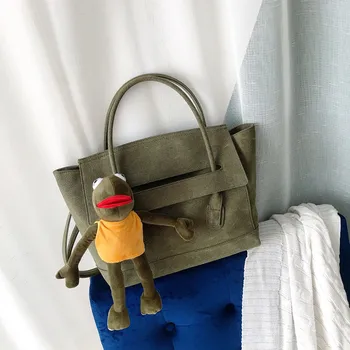 2019 high quality women suede handbags set large size Shoulder shopping bags for women casual travel bags drop shipping
2019 high quality women suede handbags set large size Shoulder shopping bags for women casual travel bags drop shipping