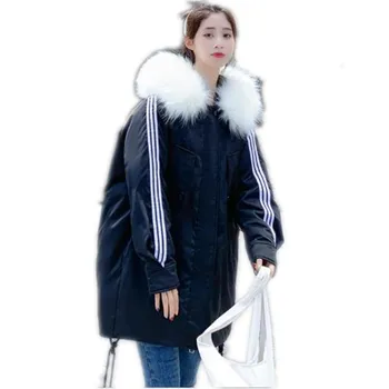 Printed Letter Winter Women Jacket 2019Medium-Long Down Cotton Coat Loose Cotton-Padded Jacket Female Long Sleeve Snow Wear H062
Printed Letter Winter Women Jacket 2019Medium-Long Down Cotton Coat Loose Cotton-Padded Jacket Female Long Sleeve Snow Wear H062