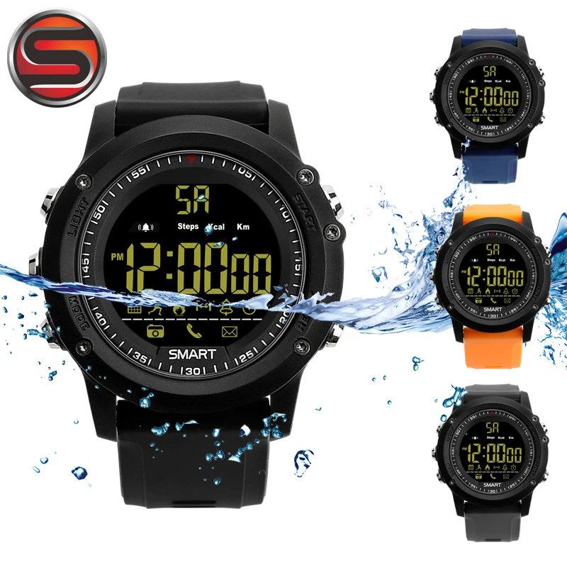 EX17 Smart Watch Professional Waterproof Smartwatch Pedometer Stopwatch Swim Fitness Tracker Sport Call SMS Alert G31 | Электроника