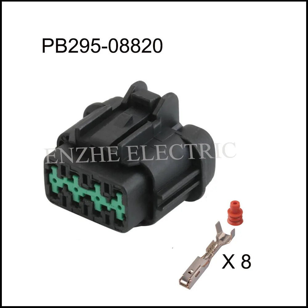 

50SET DJ7089B-2.2-21 car wire female Harnes cable 8 pin automotive plug Waterproof sheath Include terminal seal PB295-08820