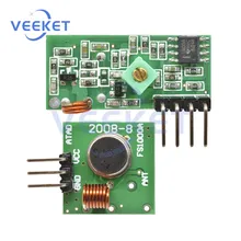 RF Wireless Transmitter Module 5V DC 433Mhz 315MHZ Frequency RF Transmitter with Receiver for Arduino
RF Wireless Transmitter Module 5V DC 433Mhz 315MHZ Frequency RF Transmitter with Receiver for Arduino