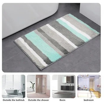 19.6×31.4 inches Striped Bath Rug Soft Microfiber Non Slip Mat Anti-Slip Bath Mats Living Room Bedroom Mat Floor Water Absorbent
19.6×31.4 inches Striped Bath Rug Soft Microfiber Non Slip Mat Anti-Slip Bath Mats Living Room Bedroom Mat Floor Water Absorbent