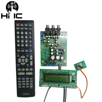 HiFi Infrared Remote Control Volume Control Adjust Board Amplifier Preamp Board Input Selection Tone Board With Display
HiFi Infrared Remote Control Volume Control Adjust Board Amplifier Preamp Board Input Selection Tone Board With Display