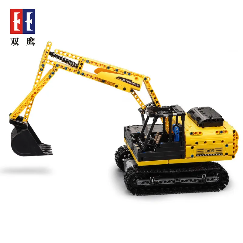 CaDA DIY 544PCS Building Blocks Technic 2.4GHz wireless RC Car Series C51057W Crawler Excavator Blocks Toy for Kids
CaDA DIY 544PCS Building Blocks Technic 2.4GHz wireless RC Car Series C51057W Crawler Excavator Blocks Toy for Kids