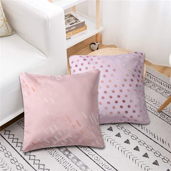 Rose Gold Sequin Pillowcase Geometric Print Sparkling Comfy Peach Skin Sofa Cushion Covers Throw Pillow Case Home Decor
Rose Gold Sequin Pillowcase Geometric Print Sparkling Comfy Peach Skin Sofa Cushion Covers Throw Pillow Case Home Decor
