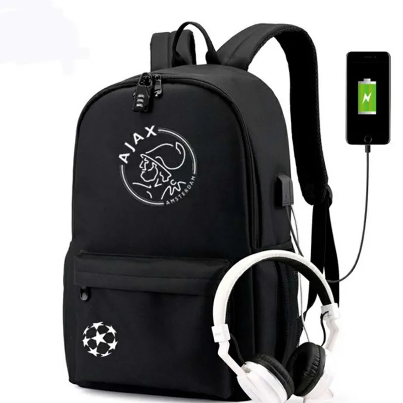 AJAX DJ Marshmelloes Anti-theft Luminous Canvas Waterproof Backpack for Men Student School Backpack Teenagers Girl Boys Book bag
AJAX DJ Marshmelloes Anti-theft Luminous Canvas Waterproof Backpack for Men Student School Backpack Teenagers Girl Boys Book bag