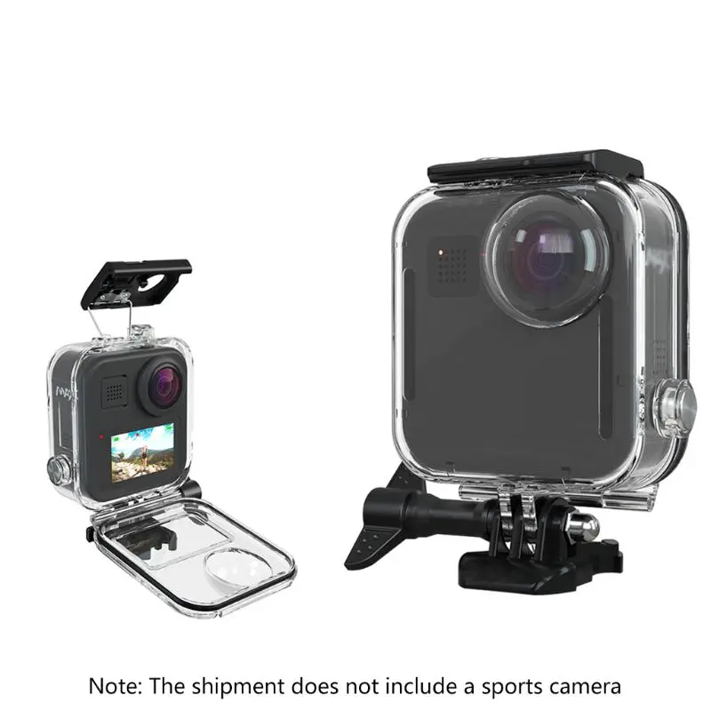 Waterproof Case Shell Protective Cover Tempered Glass Film Protector Anti-fog Sheet for GoPro Max 360 Panoramic Camera Accessory
Waterproof Case Shell Protective Cover Tempered Glass Film Protector Anti-fog Sheet for GoPro Max 360 Panoramic Camera Accessory