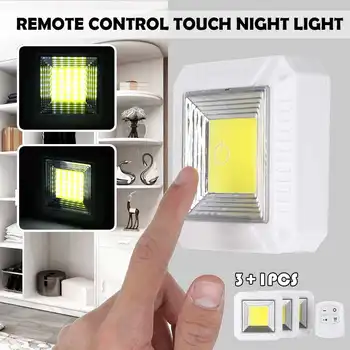 4PCS LED Wireless Remote Control Touch Night Light / LED Light Remote Control Bedroom Night Light For Baby Nursing Hallways Home
4PCS LED Wireless Remote Control Touch Night Light / LED Light Remote Control Bedroom Night Light For Baby Nursing Hallways Home