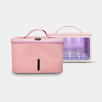 UVC LED Light Sterilizer Box to Sterilize Disinfection Bag Sanitizer Box Sterilizer for Mobile Phone Mask Milk Bottles Clothes
UVC LED Light Sterilizer Box to Sterilize Disinfection Bag Sanitizer Box Sterilizer for Mobile Phone Mask Milk Bottles Clothes