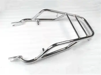 For Kawasaki W400 W650 W800 Modified Rear Shelf Luggage Rack Travel Case Bracket Touring Tail Carrier Holder Black & Silver Colo 
For Kawasaki W400 W650 W800 Modified Rear Shelf Luggage Rack Travel Case Bracket Touring Tail Carrier Holder Black & Silver Colo