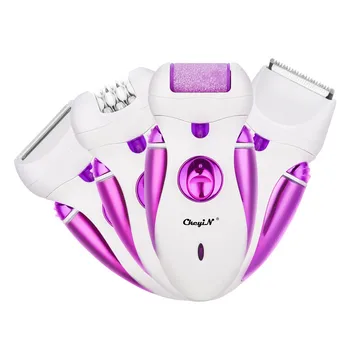4 in1 Depilator Rechargeable Multifunctional Women Shaver Electric Epilator Hair Removal Foot Care Tool Female Clipper Trimmer
4 in1 Depilator Rechargeable Multifunctional Women Shaver Electric Epilator Hair Removal Foot Care Tool Female Clipper Trimmer