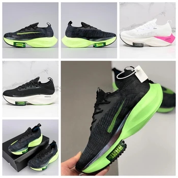 Zoomx Alphafly 4% Breathable Comfortable Mens Running Shoes Zoom Tempo Next Flyease Black Electric Green Women Trainers Sport
Zoomx Alphafly 4% Breathable Comfortable Mens Running Shoes Zoom Tempo Next Flyease Black Electric Green Women Trainers Sport