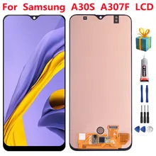 Écran tactile LCD de remplacement, 6.4 pouces, pour Samsung Galaxy A30S, Samsung A307 SM-A307FN/DS A307G/DS=
