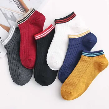 Spring and summer new women's boat socks Luo Kou two bar striped socks children's versatile breathable socks
Spring and summer new women's boat socks Luo Kou two bar striped socks children's versatile breathable socks
