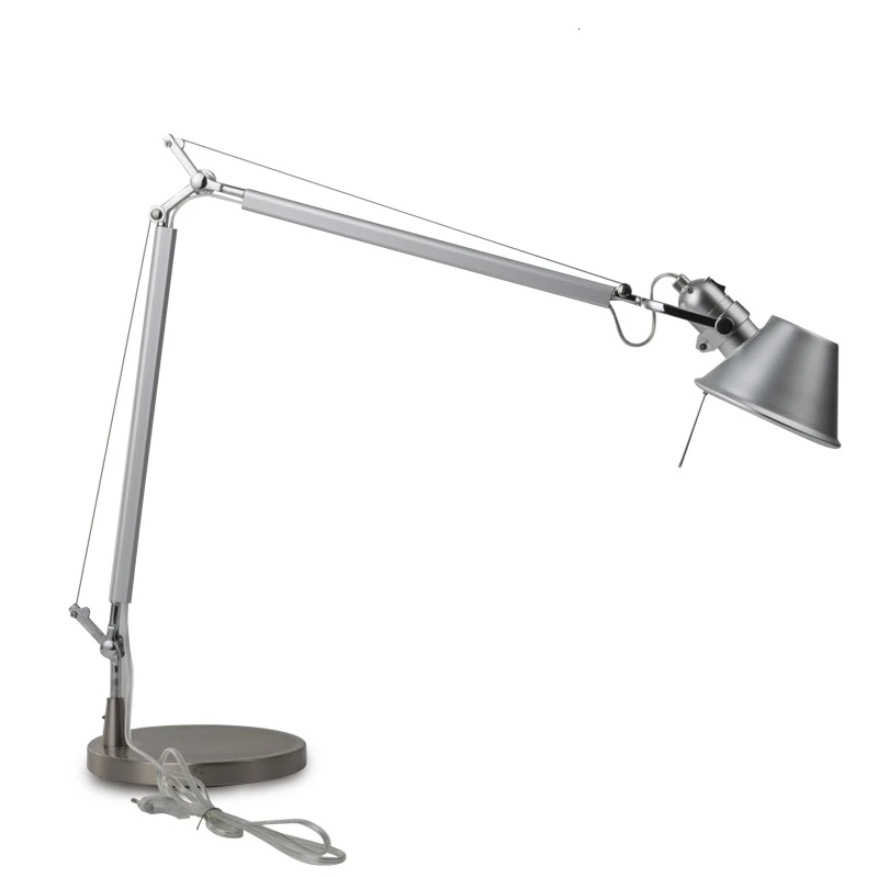 Archimedes aluminum table lamp standing desk light nordic creative art deco table lamp with the long arm