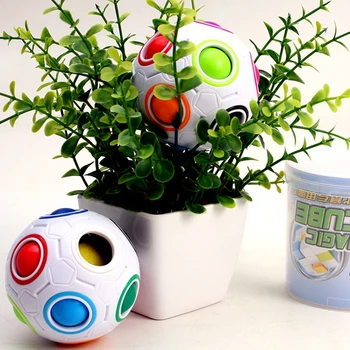 Fast Shipping Yongjun Creative Magic Cube Rainbow Puzzles Ball Football cubo magico Educational Toys for Children Kids Toys boys 
Fast Shipping Yongjun Creative Magic Cube Rainbow Puzzles Ball Football cubo magico Educational Toys for Children Kids Toys boys