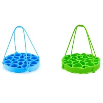 Silicone Egg Rack Rack of Steam with Handles Multifunctional Pressure Cooker Bakeware Sling Resistant Mat Egg Holder 2 Pack
Silicone Egg Rack Rack of Steam with Handles Multifunctional Pressure Cooker Bakeware Sling Resistant Mat Egg Holder 2 Pack
