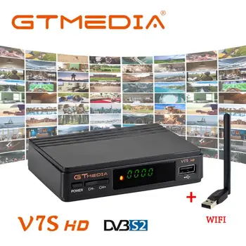Freesat V7S Satellite TV Receiver Full high definition DVB-S2+USB Wifi Receptor 1080P Decoder Sat Receptor DVB S2 TV Box
Freesat V7S Satellite TV Receiver Full high definition DVB-S2+USB Wifi Receptor 1080P Decoder Sat Receptor DVB S2 TV Box