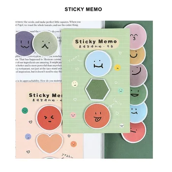6pcs Cute Face Color Sticky Note Set Mini Emotion Adhesive Post Memo Pad Planner Notebook Marker It Stickers Office School F001
6pcs Cute Face Color Sticky Note Set Mini Emotion Adhesive Post Memo Pad Planner Notebook Marker It Stickers Office School F001