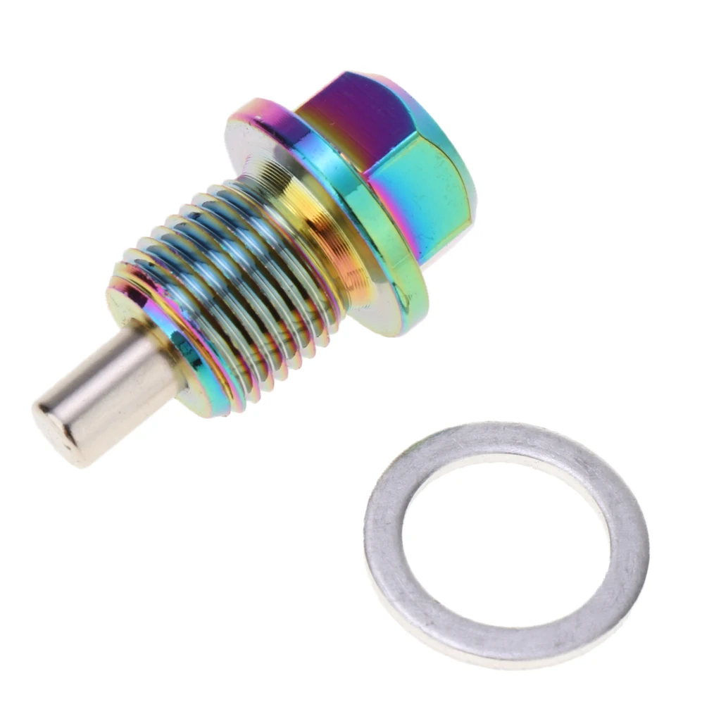 Oil Drain Plug - Engine Oil Pan Protection Plug with Anti-Leak & Anti-Vibration Function - Install Faster, Re-usable Oil Drain Plug - Engine Oil Pan Protection Plug with Anti-Leak & Anti-Vibration Function - Install Faster, Re-usable