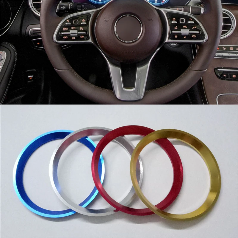 1Pcs Car Steering Wheel Center Decoration Rings Cover Stickers Accessories For Mercedes Benz GLE CLA GLA W213 W246 W205 C117
1Pcs Car Steering Wheel Center Decoration Rings Cover Stickers Accessories For Mercedes Benz GLE CLA GLA W213 W246 W205 C117