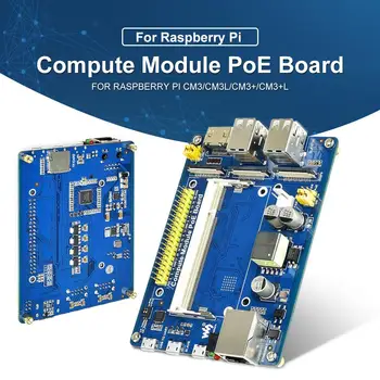 Waveshare Compute Module IO Board With PoE Feature For Raspberry Pi CM3/CM3L/CM3+/CM3+L
Waveshare Compute Module IO Board With PoE Feature For Raspberry Pi CM3/CM3L/CM3+/CM3+L