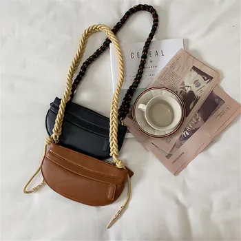 String Knot Shoulder Straps Small Multi-function Semicircular Moon Shaped Crossbody Bag Chest Bag Travel Leisure Shopping
String Knot Shoulder Straps Small Multi-function Semicircular Moon Shaped Crossbody Bag Chest Bag Travel Leisure Shopping