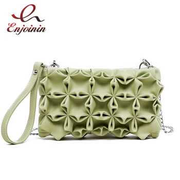 Elegant and Fashion Handmade Pleated Flower Pu Leather Women's Clutch Bag Chain Purse Shoulder Bag Tote Crossbody Bag Handbag
Elegant and Fashion Handmade Pleated Flower Pu Leather Women's Clutch Bag Chain Purse Shoulder Bag Tote Crossbody Bag Handbag