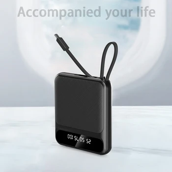 Power Bank 20000mAh Portable Charge Type C Charging Powerbank External Battery Pack for Mobile Phones Poverbank with LED Display 
Power Bank 20000mAh Portable Charge Type C Charging Powerbank External Battery Pack for Mobile Phones Poverbank with LED Display