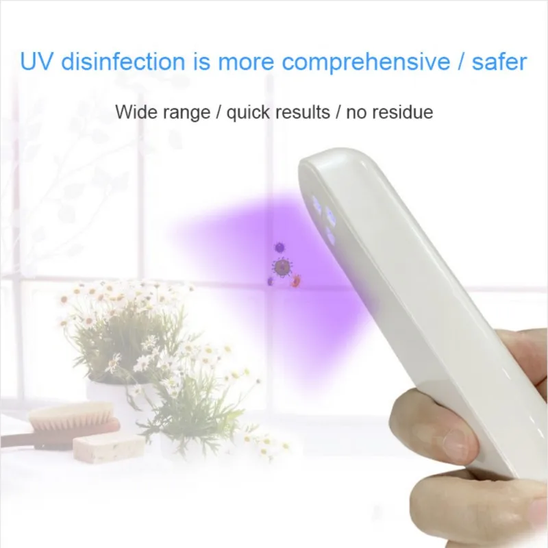 Portable Sterilization Stick UV Lamps Disinfection Rod Sterilizer UV Light Handhold Smart UV Lamp for Personal Care Travel
Portable Sterilization Stick UV Lamps Disinfection Rod Sterilizer UV Light Handhold Smart UV Lamp for Personal Care Travel