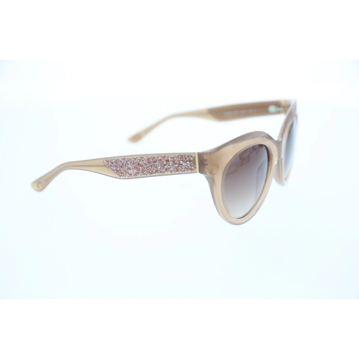 

Women's sunglasses gu 7508 57g bone cream organic butterfly cat eye 53-21-135 guess