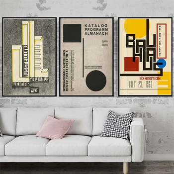 Posters and Prints Bauhaus Ausstellung 1923 Weimer Gallery Poster Wall Art Picture Canvas Painting Room Home Decor
Posters and Prints Bauhaus Ausstellung 1923 Weimer Gallery Poster Wall Art Picture Canvas Painting Room Home Decor