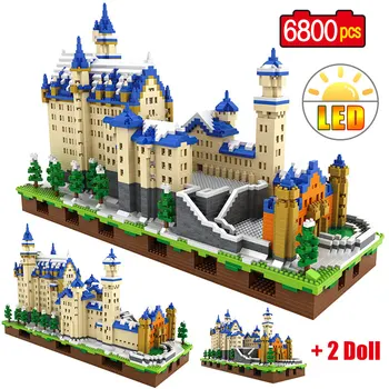 6800pcs Mini Blocks New Swan Stone Castle LED 3D Model Building Blocks Bricks Technic Educational Toys for Kids Creator Gifts
6800pcs Mini Blocks New Swan Stone Castle LED 3D Model Building Blocks Bricks Technic Educational Toys for Kids Creator Gifts